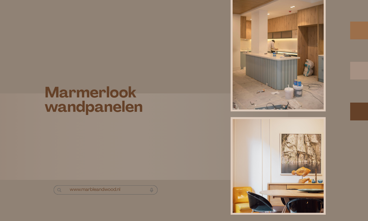Marmerlook Wandpanelen: Dé Luxe Upgrade voor een Stijlvol Interieur