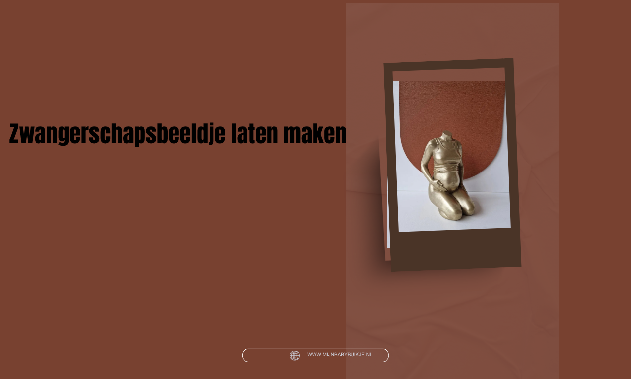 Zwangerschapsbeeldje laten maken: Een blijvende herinnering aan een bijzondere periode